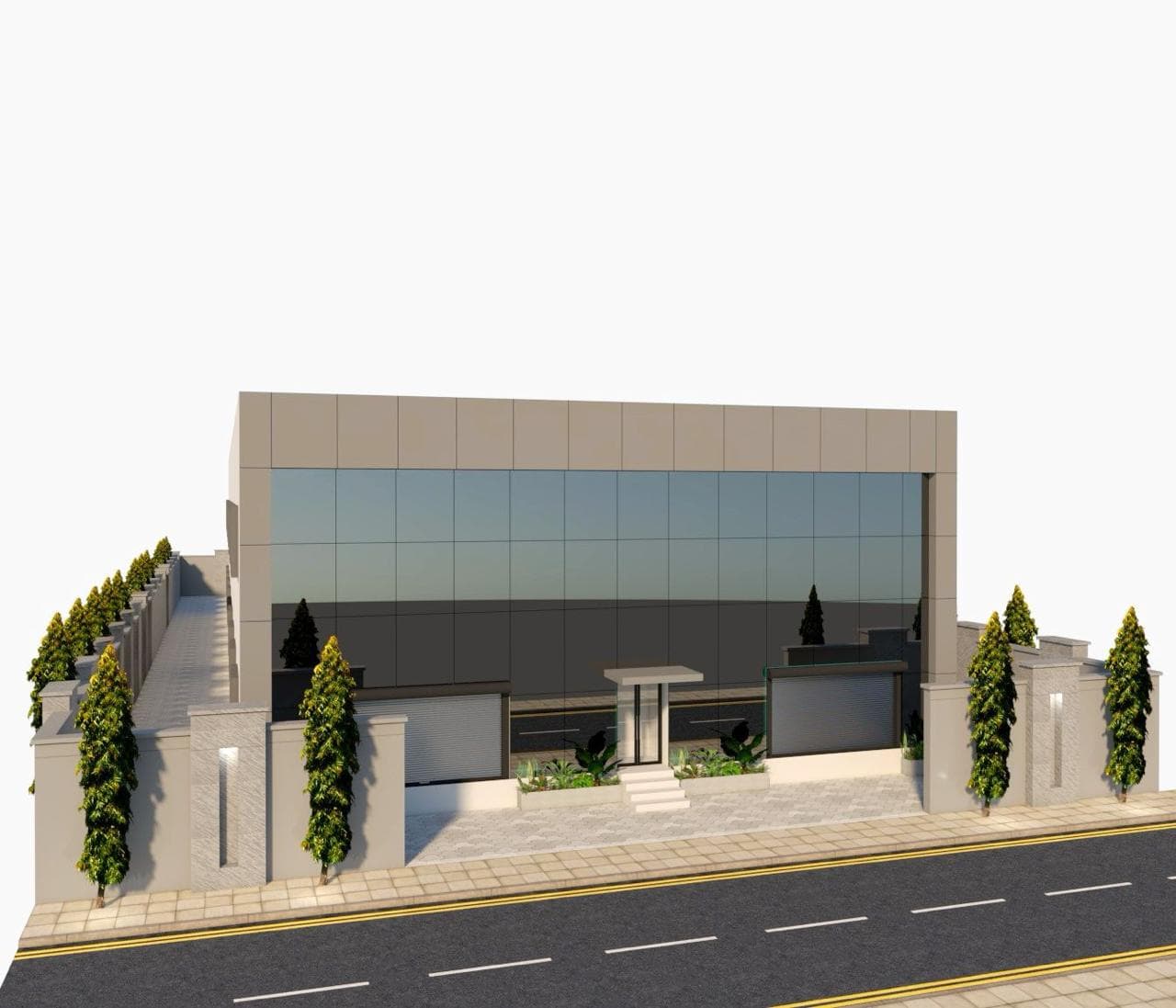 Industrial Construction Site