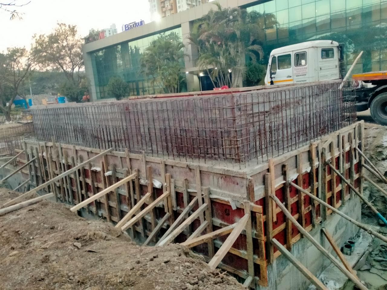 Protection Wall & Compound Work